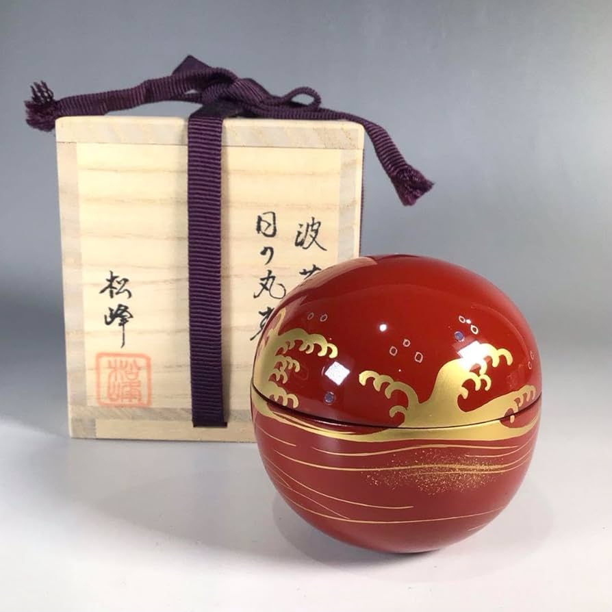 茶道具　日の丸なつめ 茶道具 棗・薄茶器】 日の丸棗 木製 | 棗（なつめ） - CHATOWA